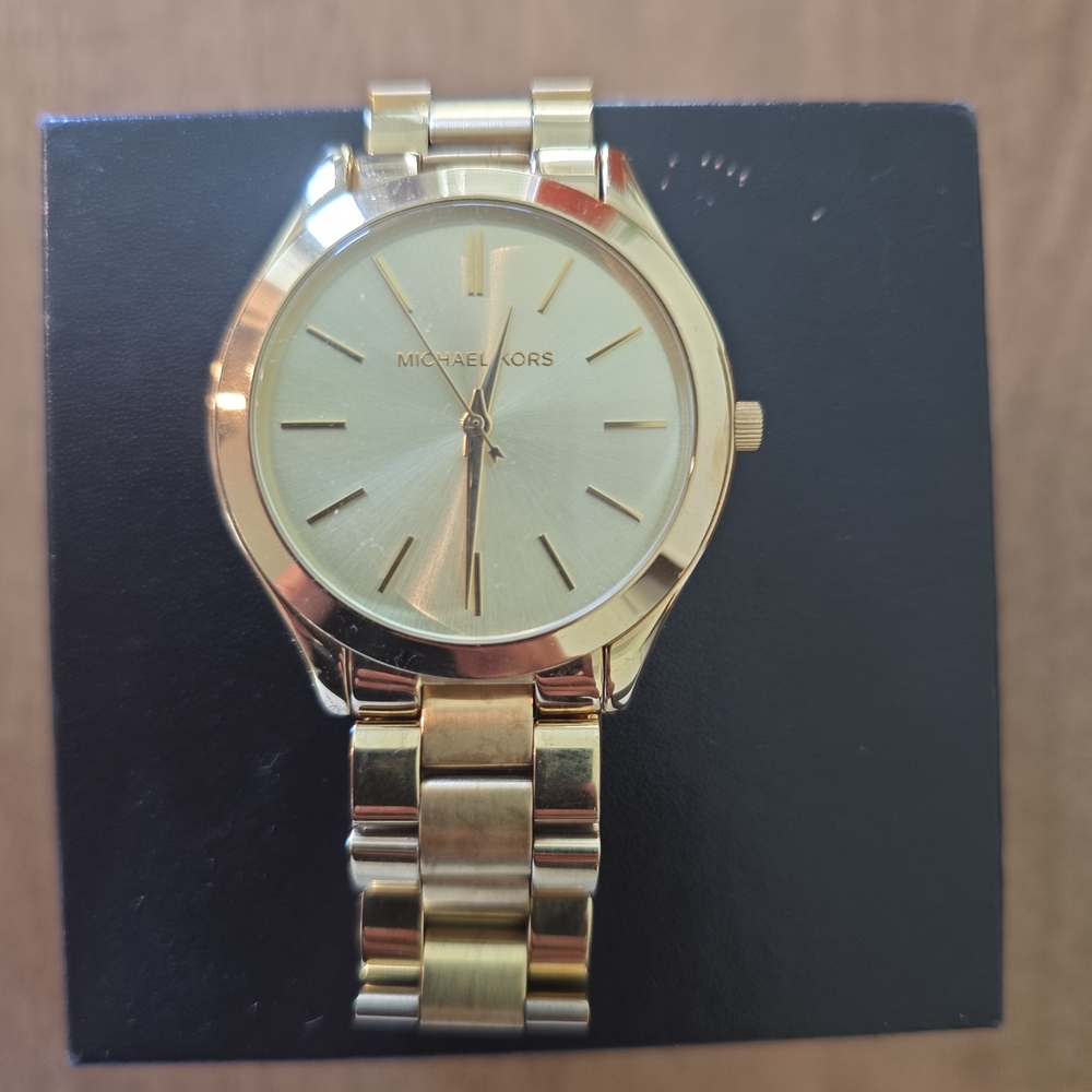 Michael Kors Gold Tone Stainless Steel Watch